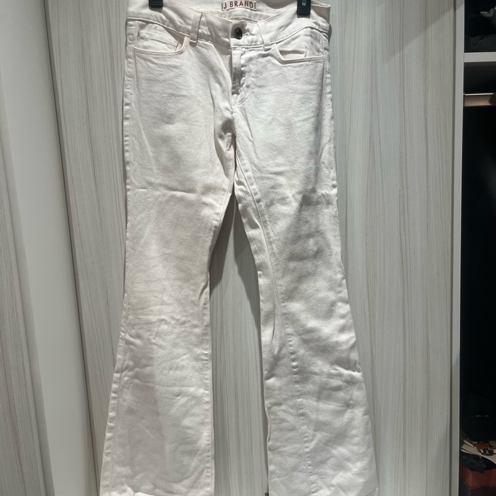 J Brand White Women's Flare Jeans